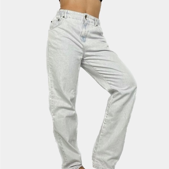 ONE TEASPOON NWOT Pioneer High Waist Straight Leg Jeans - Picture 1 of 16